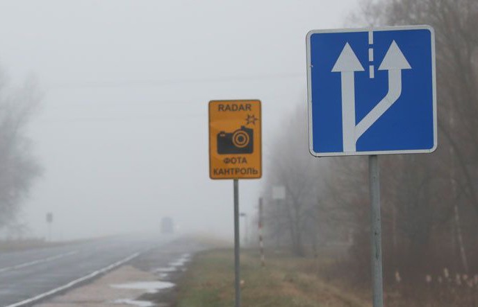 Три новых датчика контроля скорости установят на трассах Минской области