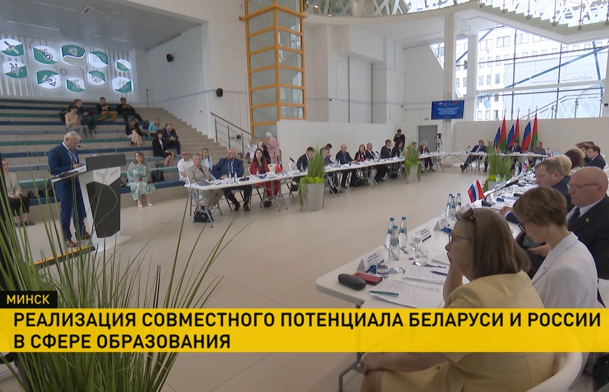 Совместный потенциал Минска и Москвы в сфере образования обсудили главы профильных ведомств Беларуси и России