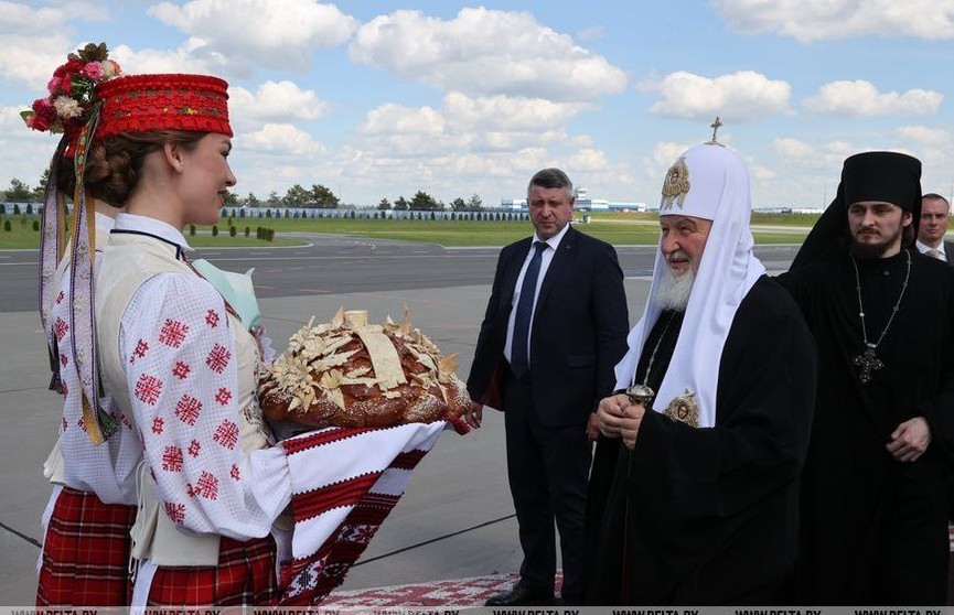 Патриарх Московский и всея Руси Кирилл прибыл с официальным визитом в Беларусь