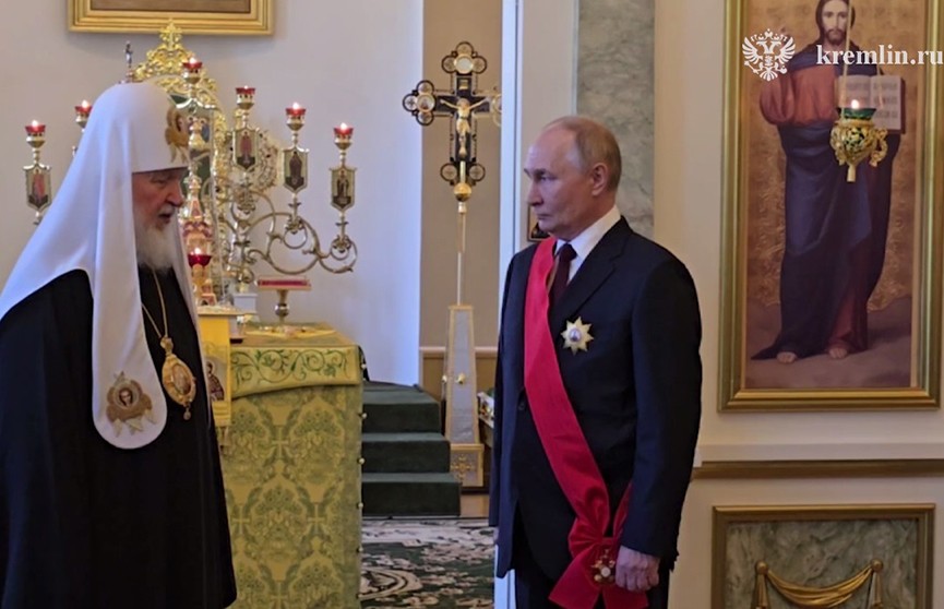 Владимир Путин удостоен ордена Александра Невского