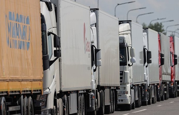 Выезда из Беларуси в Европу ожидают более 1,1 тыс. большегрузов
