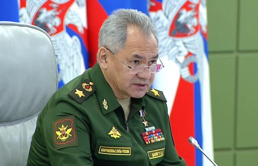 Шойгу проинспектировал российских военных в зоне боевых действий