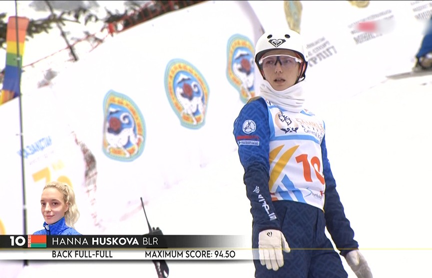Белорусская фристайлистка Анна Гуськова заняла пятое место на чемпионате мира в Казахстане