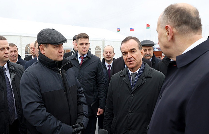Головченко в Краснодаре принял участие в закладке капсулы на месте строительства центра BELARUS