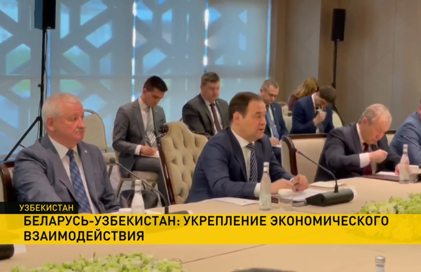 Головченко: товарооборот Минска и Ташкента нужно нарастить минимум до 500 млн долларов