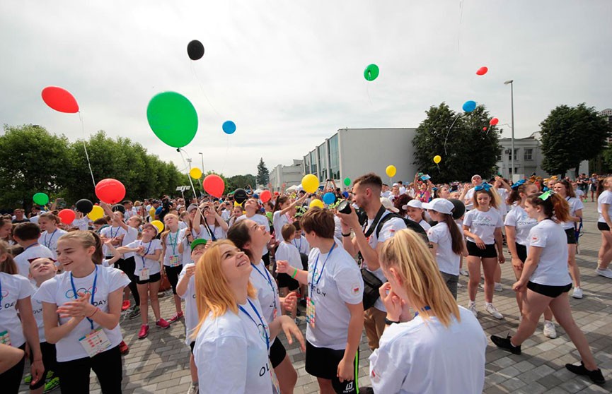 Международный Олимпийский день пройдёт сегодня в Минске