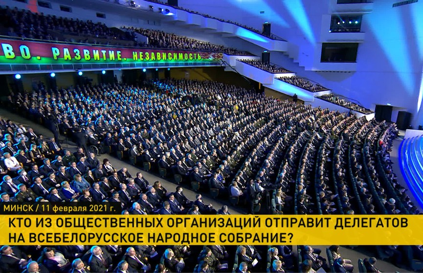 Минюст определился с тем, кто из общественных организаций отправит делегатов на ВНС