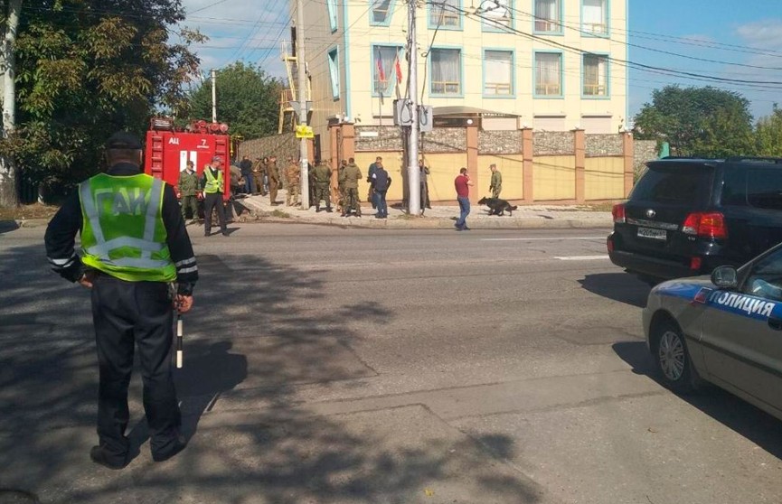 Взрыв прогремел на съезде компартии в Донецке