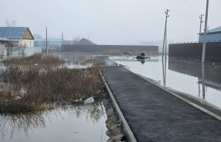 Уровень реки Урал в Оренбурге продолжает расти – за ночь он поднялся еще на 50 см