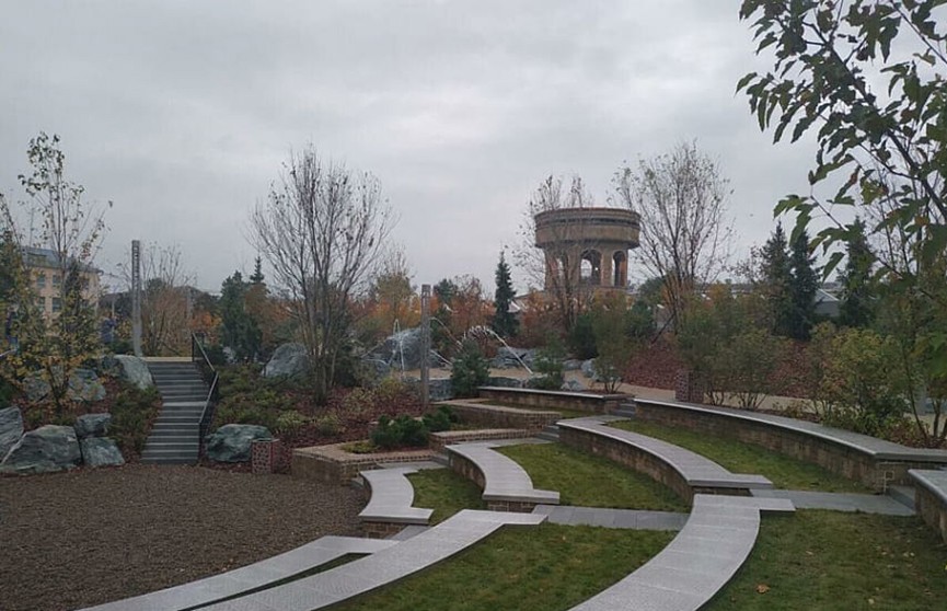 В Кемерове открыли «Парк Ангелов» в память о погибших в ТЦ «Зимняя вишня»