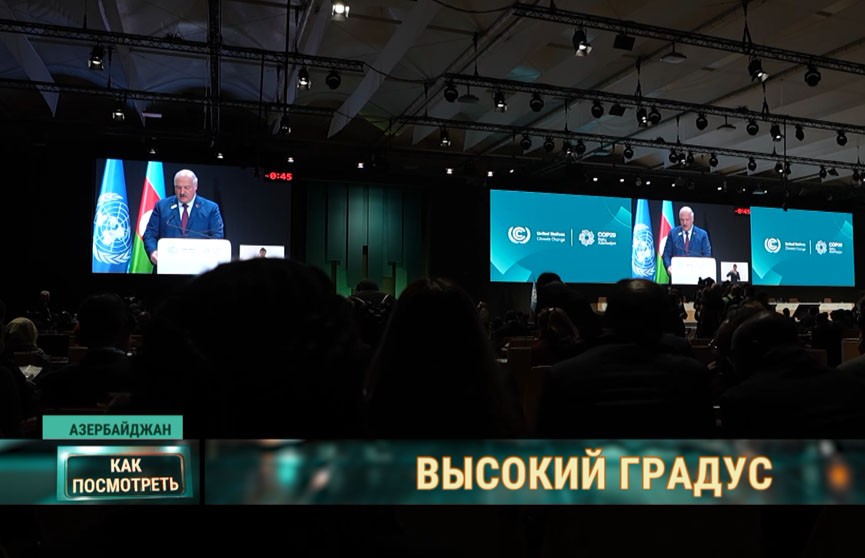 Климатический саммит прошел в Баку: главные заявления А. Лукашенко и почему есть недовольные мероприятием