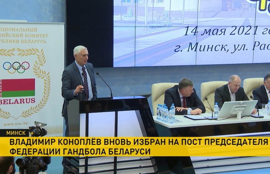 Владимир Коноплёв переизбран на пост председателя Федерации гандбола