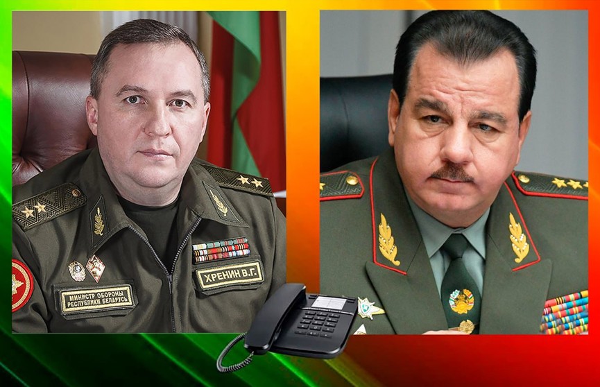 Министр обороны Беларуси провел переговоры с министром обороны Таджикистана