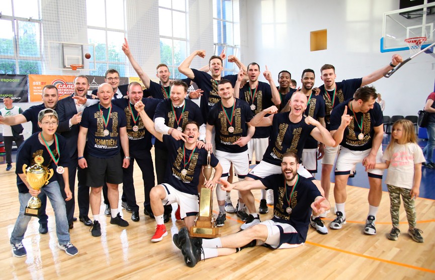 «Цмокi-Мiнск» 11-й раз подряд стали чемпионами Беларуси