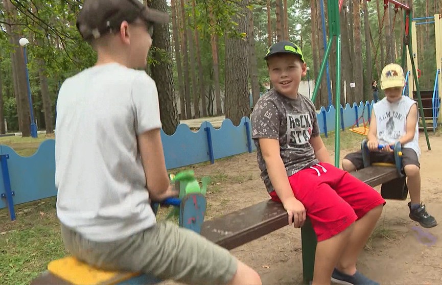 Детский лагерь «Чайка» принял на оздоровление ребят Могилевщины и впервые из Украины