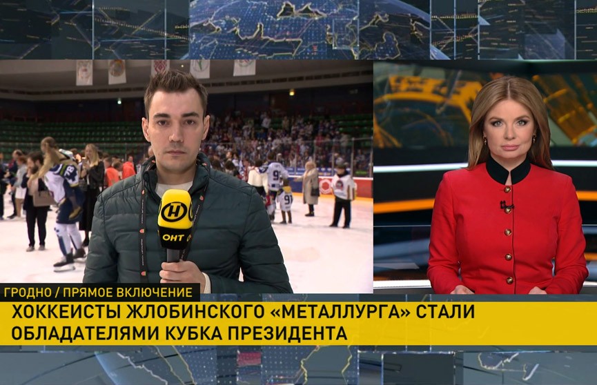 Жлобинский «Металлург» стал чемпионом Беларуси по хоккею. Как прошел финальный матч?