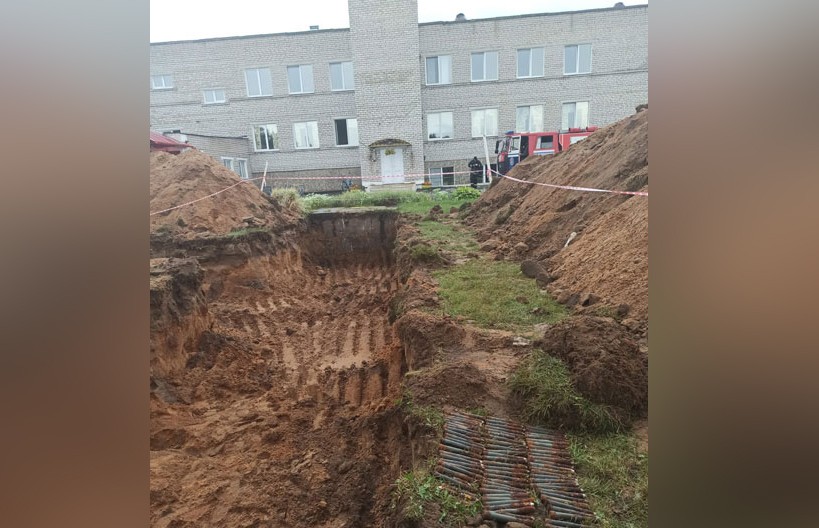 80 снарядов времен войны нашли на территории школы в Барановичском районе