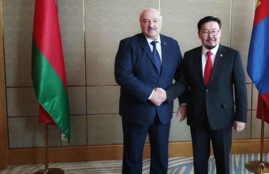 Состоялась встреча Президента Беларуси с председателем Великого Государственного Хурала Монголии