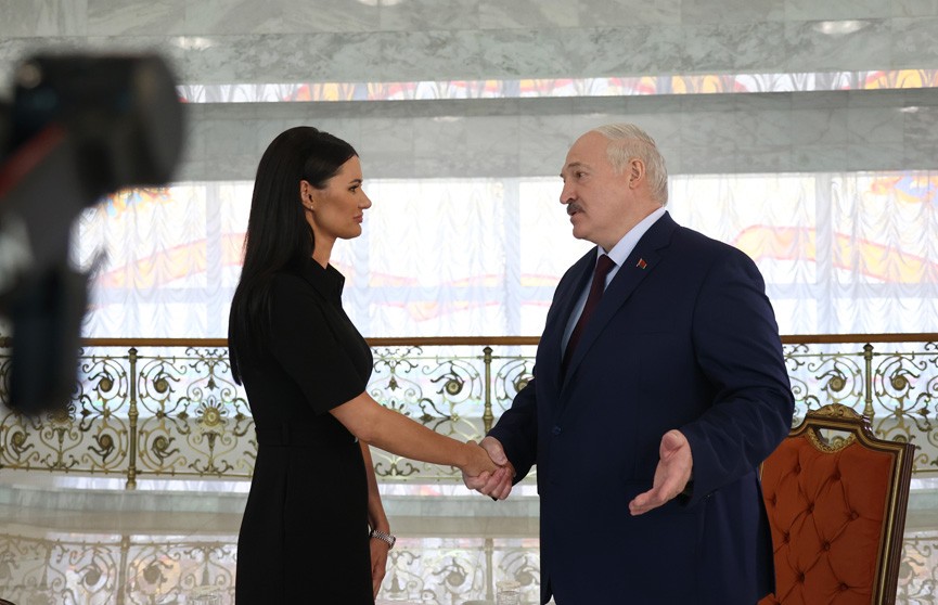 Лукашенко дал интервью украинской журналистке Панченко | Главные заявления Президента