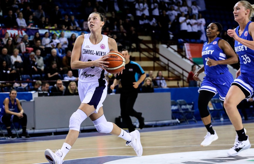 Баскетболистки «Цмокi-Мiнск» проиграли «Енисею» во втором матче Еврокубка