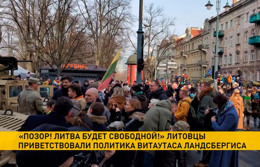 Жители Литвы продолжают выражать свое недовольство политикой правительства