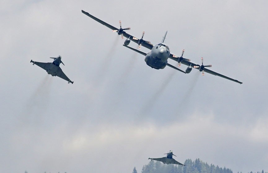 ВКС России впервые подняли в воздух семь самолетов «Руслан» одновременно