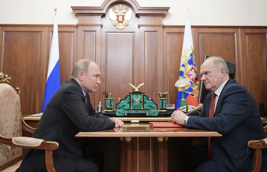 КПРФ опровергла слухи, что Зюганов просил Путина не назначать Кадырова министром обороны