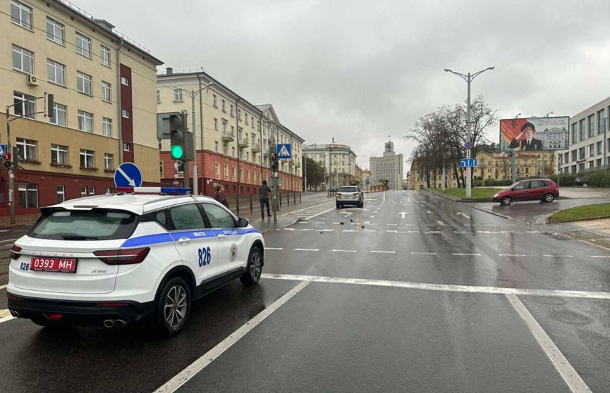 В Минске водитель наехал на пешехода прямо на переходе