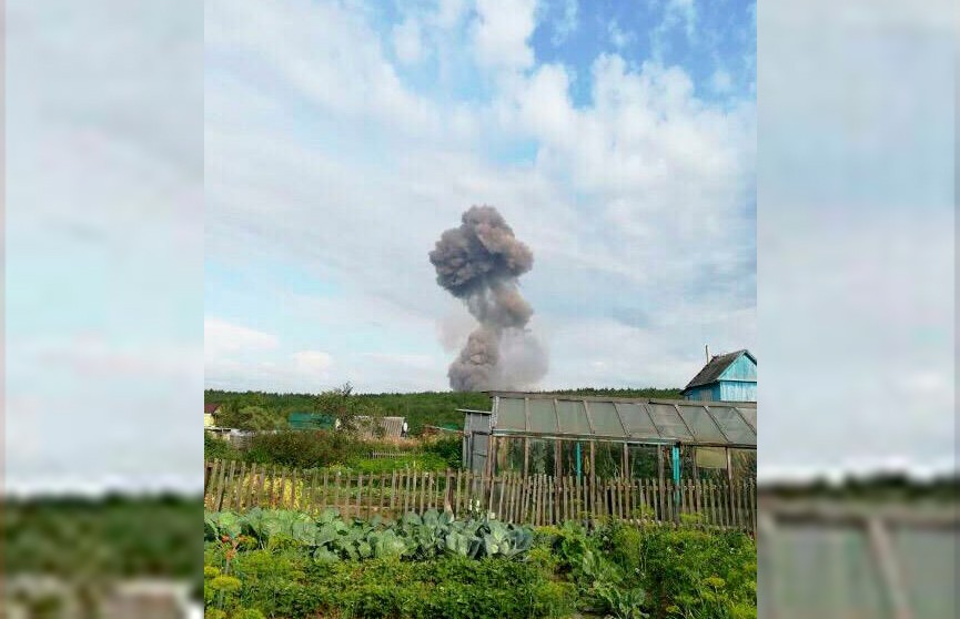 Названа причина пожара и взрывов на военном складе под Красноярском