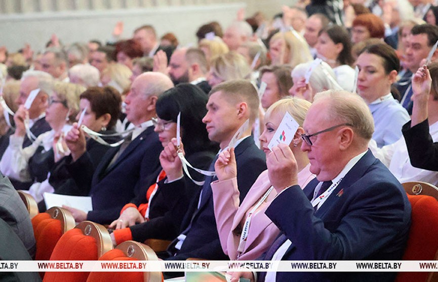 На съезде объединения «Белая Русь» избрали 80 делегатов на ВНС
