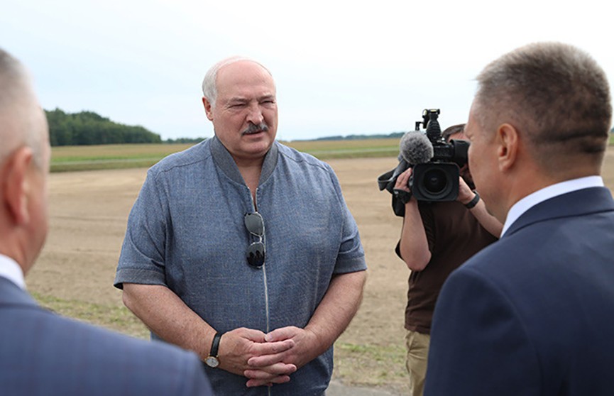 «Мне очень нравится этот комплекс». А. Лукашенко посетил сельхозпредприятие в Петриковском районе Гомельской области