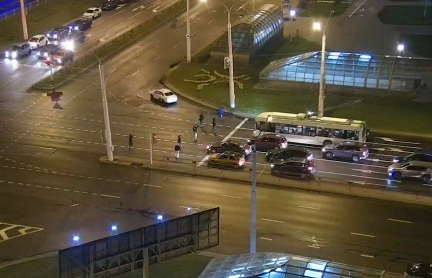 СК: Установлены подозреваемые в грубом нарушении общественного порядка в Минске