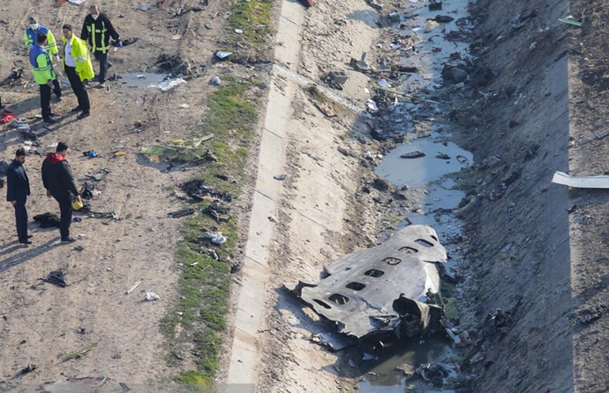 Среди пассажиров разбившегося украинского самолёта граждан Беларуси не было