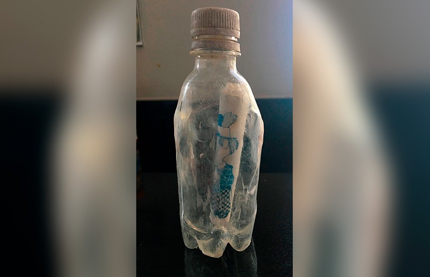 Британец получил послание в бутылке, брошенное им в море 24 года назад