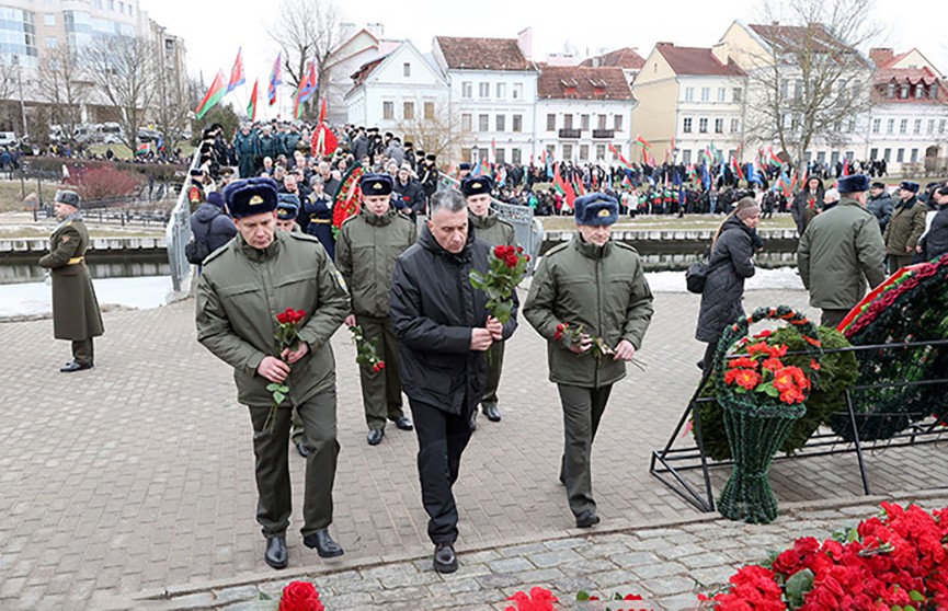 В Минске состоялся митинг, посвященный Дню памяти воинов-интернационалистов