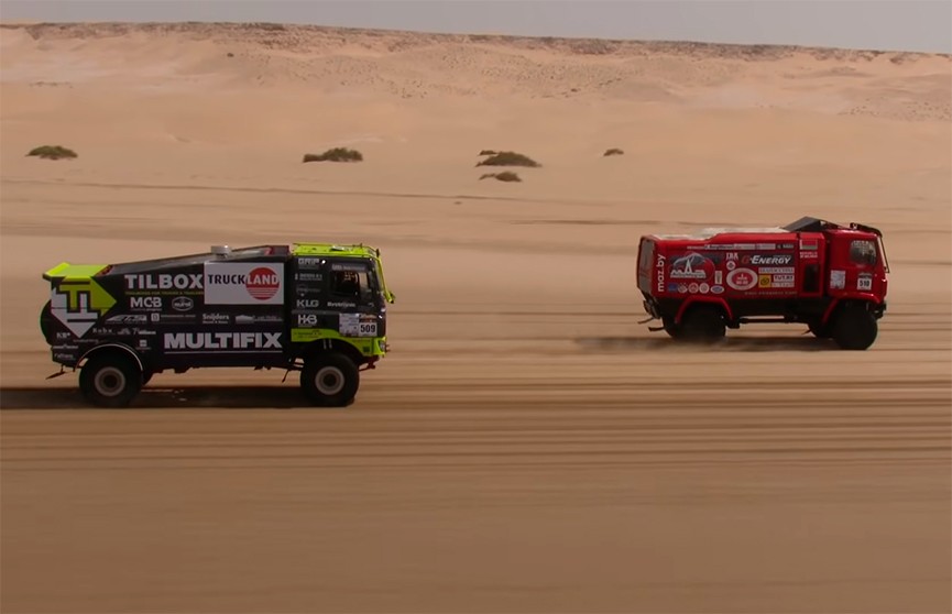 Экипаж МАЗа Сергея Вязовича победил на втором этапе ралли-рейда Morocco Desert Сhallenge