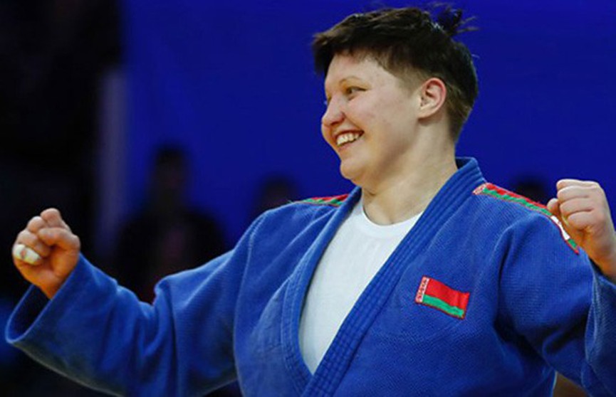 Белоруска Марина Слуцкая завоевала золотую награду на турнире серии Большого шлема по дзюдо в ОАЭ