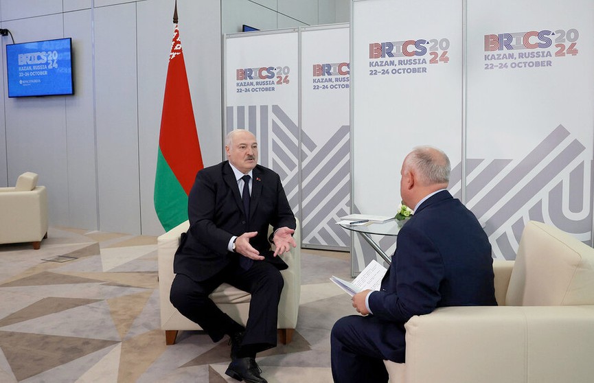 А. Лукашенко ответил на вопрос журналиста BBC о Марии Колесниковой