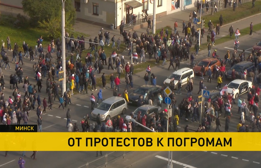 «Партизанский марш» в Минске: от протестов к нападениям