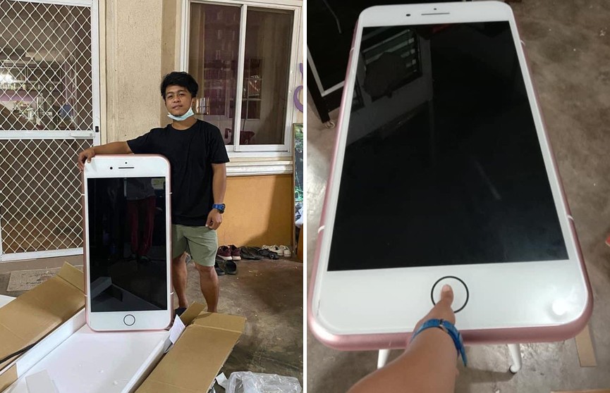 Невнимательный житель Таиланда купил айфон в интернет-магазине. Вместо телефона ему привезли письменный стол