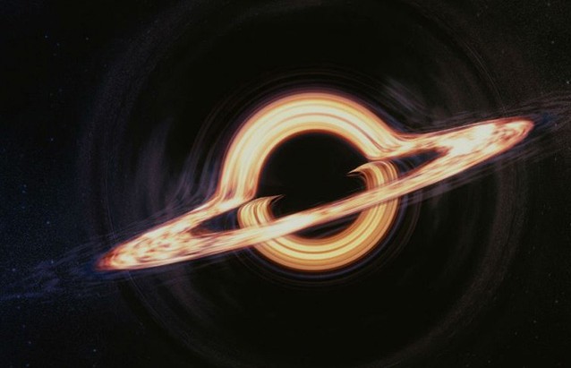 NASA показало, как по-настоящему выглядит чёрная дыра