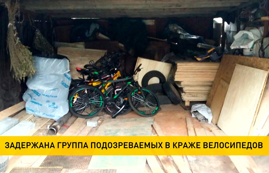 Воров, похищавших велосипеды и сдававших их в прокат, поймали в Витебске