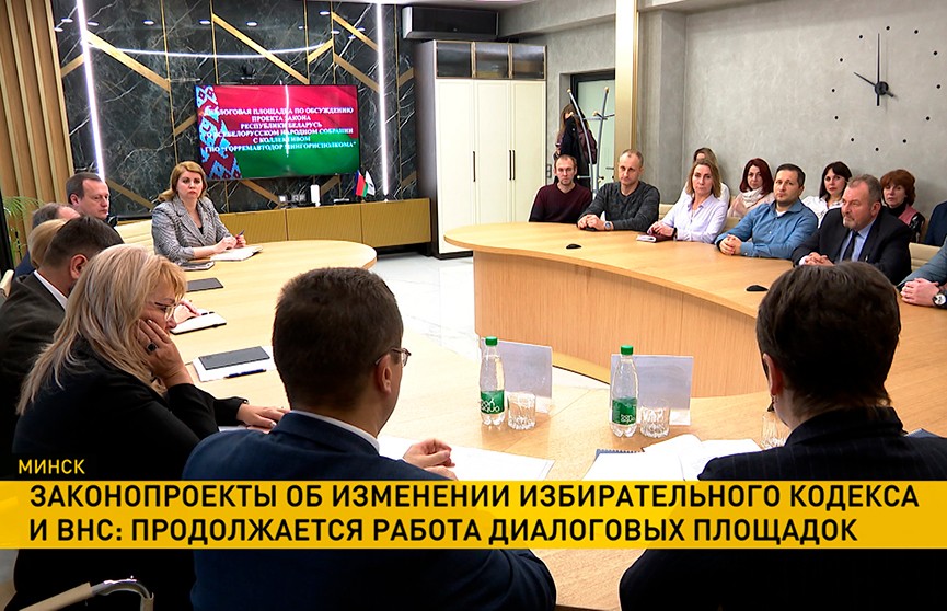 В Беларуси продолжается общественное обсуждение проекта закона о ВНС