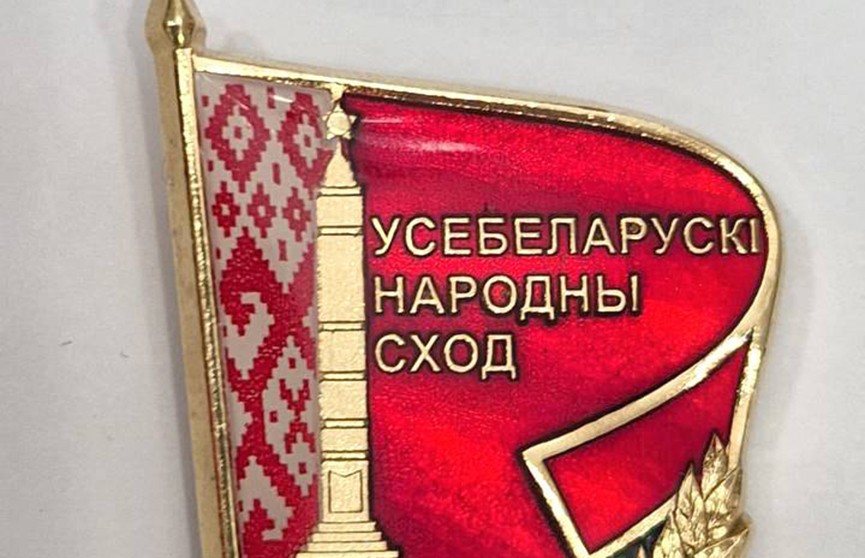 В Беларуси учрежден нагрудный знак делегата Всебелорусского народного собрания