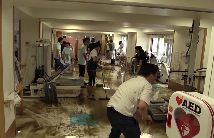 В результате мощного тайфуна «Хагибис» погибли как минимум 40 человек