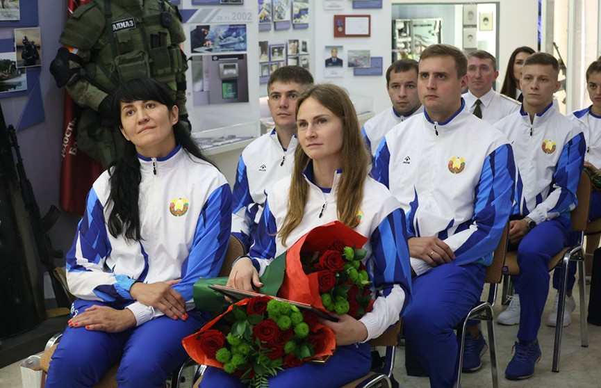 В Министерстве внутренних дел чествовали спортсменов МВД, которые завоевали медали на II Играх стран СНГ