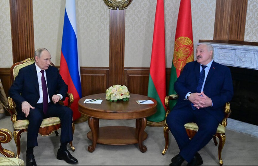 Президент России Владимир Путин находится с официальным визитом в Минске