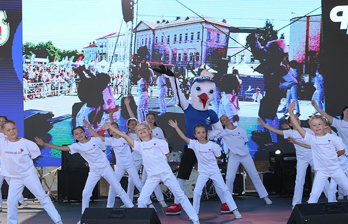 В Полоцке прошел фестиваль «Вытокi. Крок да Алiмпу»