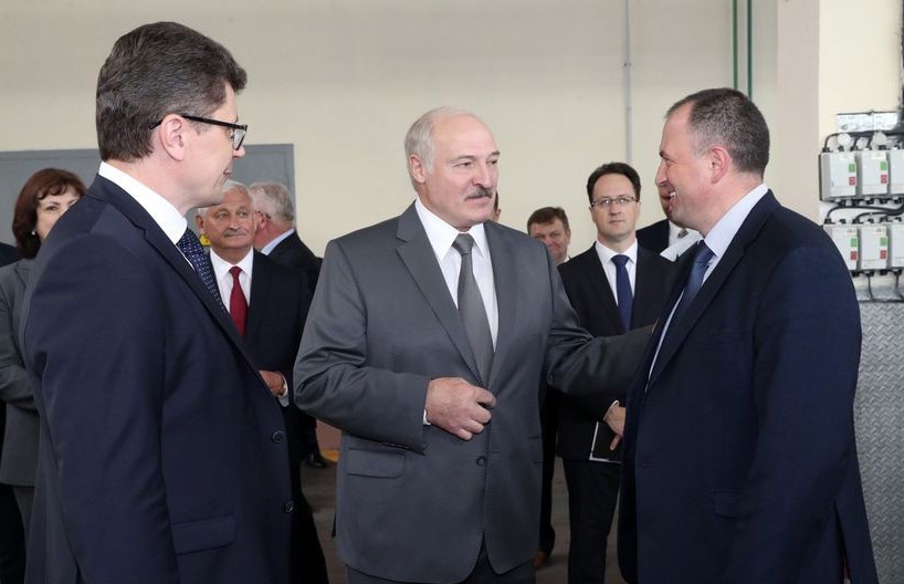 Александр Лукашенко посетил завод «Атлант»