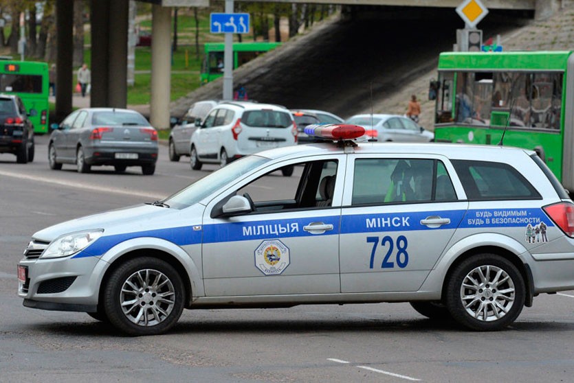 BMW столкнулся с «Ладой» на проспекте Независимости в Минске